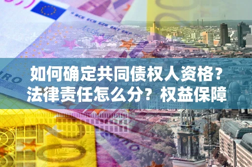北京如何确定共同债权人资格？法律责任怎么分？权益保障技巧揭秘！