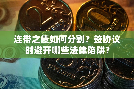 北京连带之债如何分割？签协议时避开哪些法律陷阱？