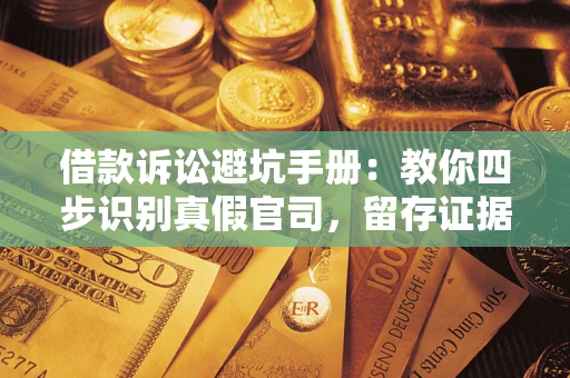 北京借款诉讼避坑手册：教你四步识别真假官司，留存证据不踩雷