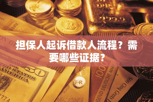 北京担保人起诉借款人流程？需要哪些证据？